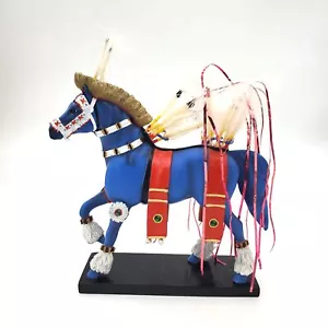Estatuilla retirada Trail of Painted Ponies Fancy Dancer 2007 azul suroeste 12247 - Imagen 1 de 10