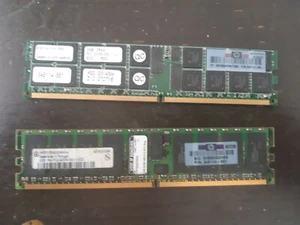 343057-B21 345114-061- HP 4GB (2X2GB) PC2-3200 KIT DL380 G4 - Picture 1 of 1