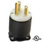 NEMA 6-15 Grounding Plug, 15A 250V AC, 2 Pole 3 Wire, cUL Listed (1)