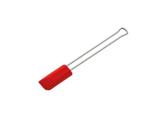 Küchenprofi Teigschaber mini Farbe rot aus Edelstahl und Silikon - Bild 1 von 1