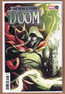 ONE WORLD UNDER DOOM #2 - ALESSANDRO CAPPUCCIO VARIANT MARVEL 2025 NM - Picture 1 of 1