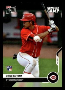 Shogo Akiyama 2020  Topps Now Road to Opening Day -  #OD-516   Cincinnati Reds