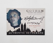 Brian McManamon AUTO Inscription "Clayface" - 2017 Gotham Season 2 Cryptozoic