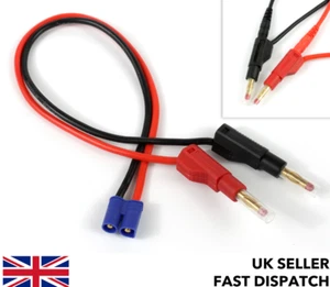 300mm EC3 3,5mm Stecker auf 4mm Banane/Bullet Stapelbare Stecker Leitung/Draht/Kabel - Bild 1 von 5