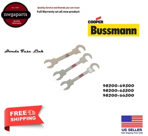 OER Honda Civic Fusible Link(s) 45A 55A & 65A - 3 Piece Fuse Assortment - Picture 1 of 2