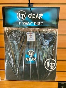 LP Latin Percussion sweatshirt Black ,Mens size Medium NEW  - Picture 1 of 3