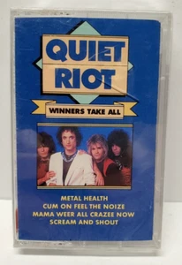 Vintage Cassette Tape QUIET RIOT Winners Take All (1996) NEW FACTORY SEALED - Picture 1 of 4