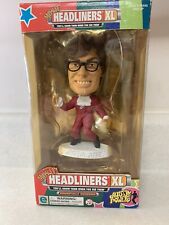 Vintage Austin Powers Headliners XL Figures 1999 Collection New In Box COA