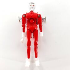 Vintage Micronauts Time Traveler Opaque Red Figure w/ Back Accessory MEGO 1976