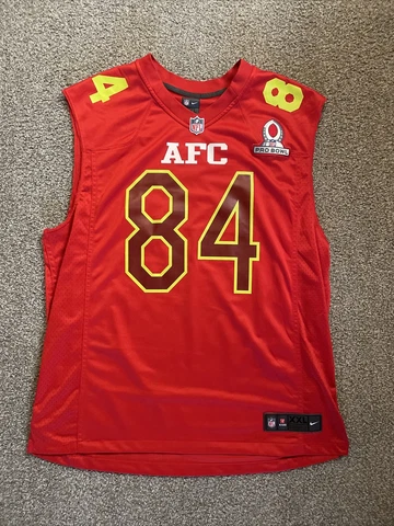 Nike NFL Antonio Brown Pittsburgh Steelers 2017 Pro Bowl Jersey Limited Red XXL Cover