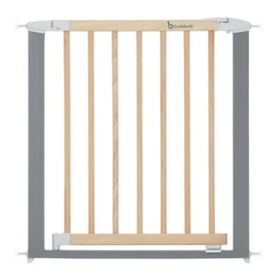 Badabulle Türschutzgitter Absperrgitter Gitter aus Holz zum Klemmen 73-81,5cm - Bild 1 von 3