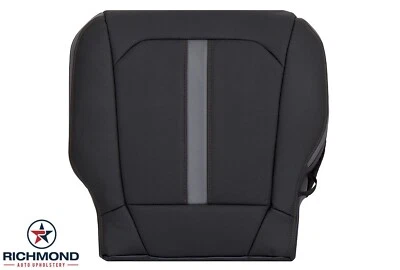 Черный кожаный чехол на сиденье со стороны водителя 2017-2022 Ford F250 F350 Platinum Ed - Изображение 1 из 4