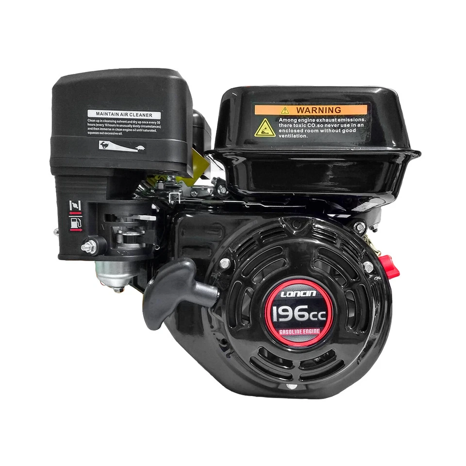 Loncin G200 Engine. 5.5HP - 6.5HP, 3/4" (19mm) Parallel Shaft, Recoil Start - Image 1 of 2