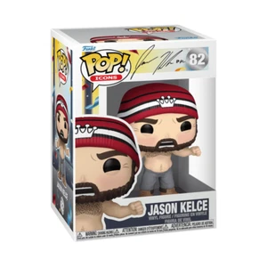 Funko POP Vinyl NFL JASON KELCE SHIRTLESS #82 w/Hard Plastic Protector Limited - Picture 1 of 3