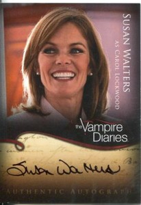 Vampire Diaries Season 1 Autograph Card A17 Susan Walters as Carol Lockwood