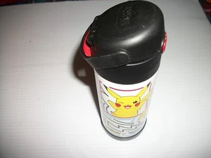 Pokemon Thermos per bambini FUNtainer bottiglia d'acqua 14 oz 414 ml Pikachu Nintendo 2024 - Foto 1 di 5