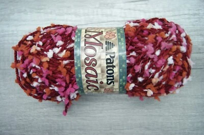 Patons MOSAIC Yarn, Color: Mexican Tile, 1.75 oz, 75 Yards, Acrylic Nylon - Image 1 of 3