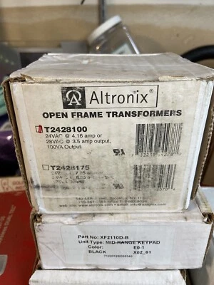NEW ALTRONIX T2428100 OPEN FRAME TRANSFORMER  - Image 1 of 3