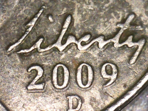 2009~D 5 CENT Improperly Annealed Planchet & Die Crack+DDO/R  Low Mintage Cover