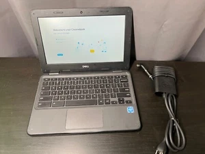 Dell Chromebook 3100 (11.6", Intel Celeron, 4GB RAM, 16GB, ChromeOS) w/ Charger - Picture 1 of 5