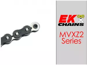 CADENA PASO BMW S1000RR 2009-2024 EK MVXZ2-525 120 ESLABONES - NEGRO/NÍQUEL - Imagen 1 de 2