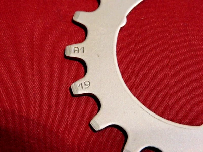 Vintage Regina CX / CX-S  6 or 7 Speed 19t tooth Cog Position A1 - Image 1 of 2