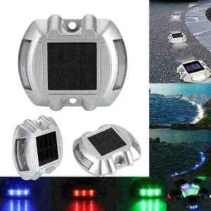 1/5/8 Pack Solar Driveway Lights Deck Solar Dock LED Light for Pathway Outdoor - Picture 1 of 34