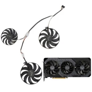 VGA Fan for Radeon RX 5700 XT 8GB TUF X3 EVO Graphics Card Cooling 4Pin 12V - Afbeelding 1 van 11