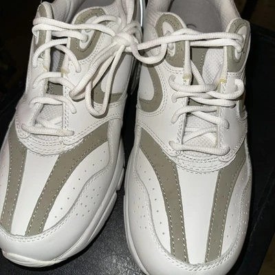 Aetrex X821 Hombres Ortopédicos Caminar Zapatos Tenis Blanco Gris NUEVO, 11 Foto 1 de 4