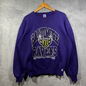 Vintage 90s Russell Athletic Baltimore Ravens Sweatshirt Men XL USA Made vtg - Bild 1 von 8