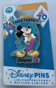 Disneyland 70 Aniversario I Was There 17 de julio de 2025 LE Pin Mickey Mouse - Imagen 1 de 1