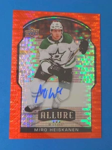 Miro Heiskanen Allure Red Rainbow Auto 2020-21 - Picture 1 of 7