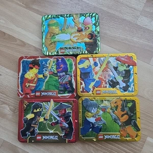 Ninjago Sammelbox 5 Stück Metall - Bild 1 von 2