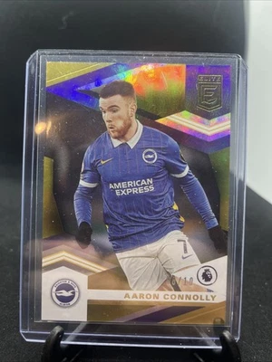 2020-21 Chronicles Soccer Donruss Elite Aaron Connolly Gold SSP /10 - Image 1 of 2