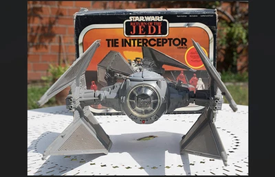 1983 Kenner STAR WARS return of the Jedi Tie Interceptor - Photo 1/4