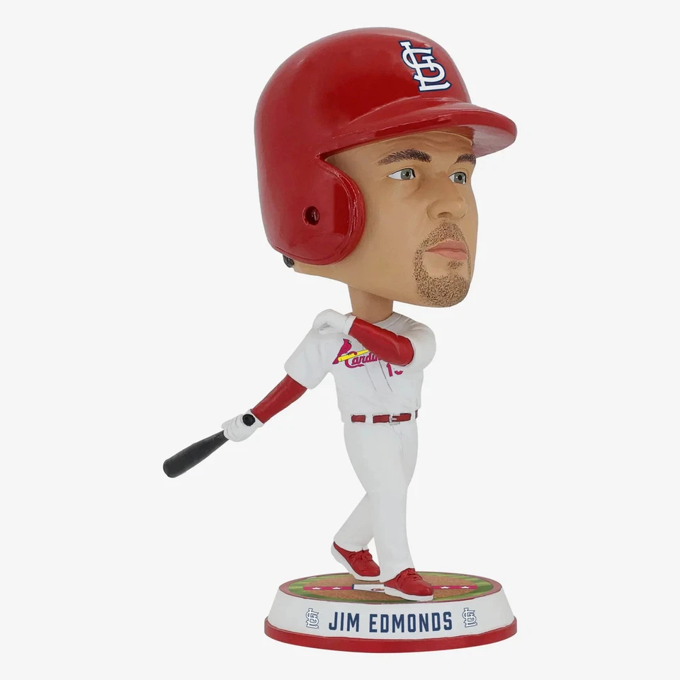 Jim Edmonds St. Louis Cardinals Field Stripe Bighead Bobblehead MLB Béisbol Foto 1 de 1