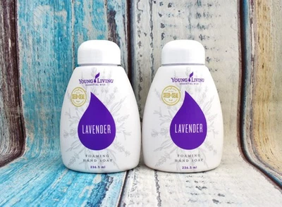 LOTE DE 2 - Jabón de Manos Espumoso Lavanda Young Living 236,5 ml LEER DESCRIPCIÓN Foto 1 de 4