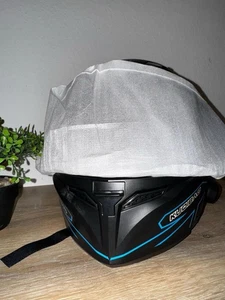Getmoon Motorradhelm Neu Ungetragen Größe M Schwarz Blau Sportlich - Bild 1 von 8