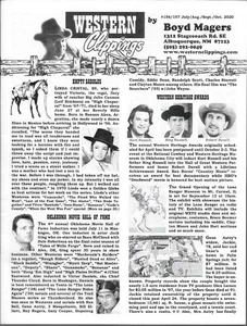 2020 July/Aug/Sept/Oct #156 /157 Western Clippings - B Western Movie Fanzine- - Picture 1 of 2