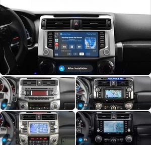 For Toyota 4Runner 64GB Android 13 CarPlay Car Stereo Tesla Radio GPS Navigation - Picture 1 of 15