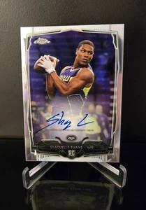 AUTO 🔥 SHAQUELLE EVANS RC SP 2014 Topps Chrome Rookie Card Signature #132 - Picture 1 of 2
