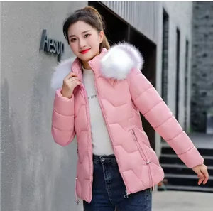 Parkas Damen Daunenjacke Winterjacke Damen Übergröße Wintermantel Jacke - Bild 1 von 10