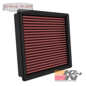 K&N 33-5129 Replacement Air Filter For 2022-2025 Toyota Tundra Sequoia 3.4L - Bild 1 von 8