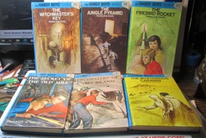 The Hardy Boys Lot Of 6 Hardcover #3, 8,- 54, 55, 56, 57 - Imagen 1 de 9