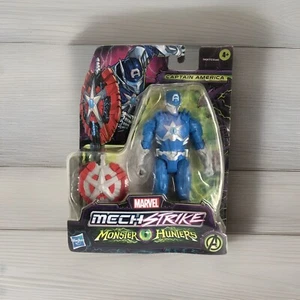2022 MARVEL Captain America Mech Strike Monster Hunters 5.5" Action Figure - Picture 1 of 2
