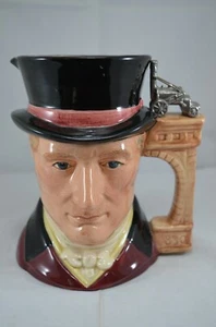 ROYAL DOULTON LIMITED EDITION CHARACTER JUG - GEORGE STEPHENSON D 7093 216/1848 - Picture 1 of 9