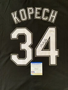 2020 Michael Kopech Autographed Jersey PSA certified  - Picture 1 of 3