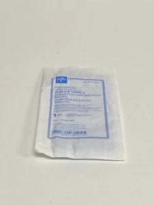 *E6/Y63*: Lot of 11 Packs MEDLINE MDT2168201 Blue O.R. Towels - Picture 1 of 6