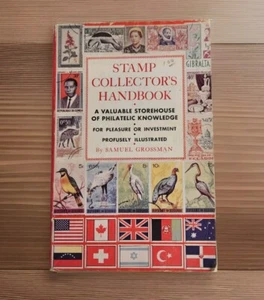 Manual de coleccionista de estampillas de colección 1966 PB novena impresión filatelia Samuel Grossman  - Imagen 1 de 6