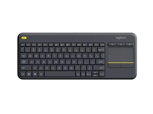 5099206059429 Logitech K400 Plus Tastatur RF Wireless Holländisch Schwarz Logite - Bild 1 von 7
